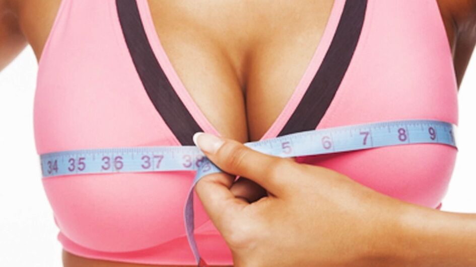 mjerenje dojke centimetrom